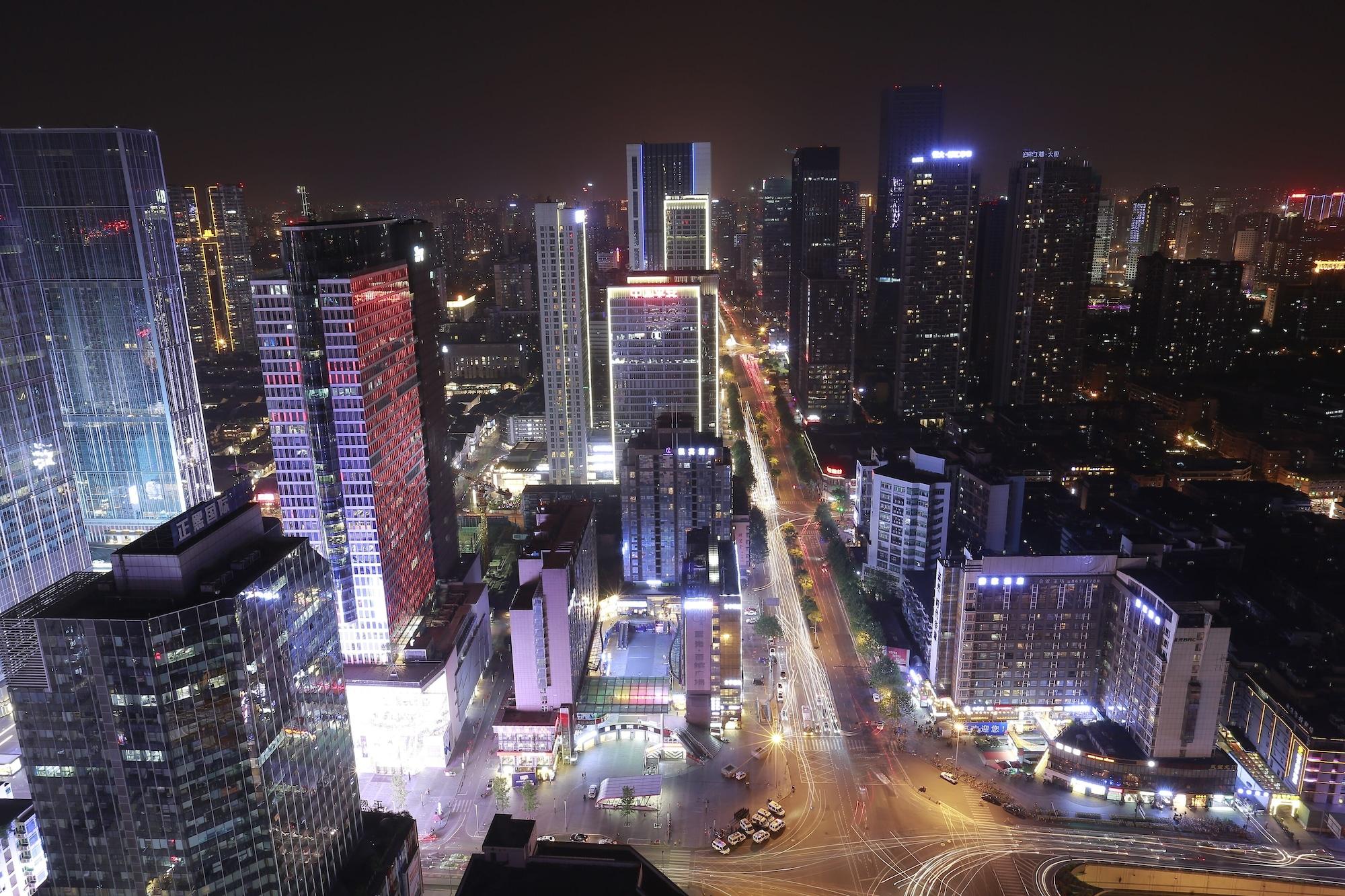 Grand Hyatt Chengdu Otel Dış mekan fotoğraf