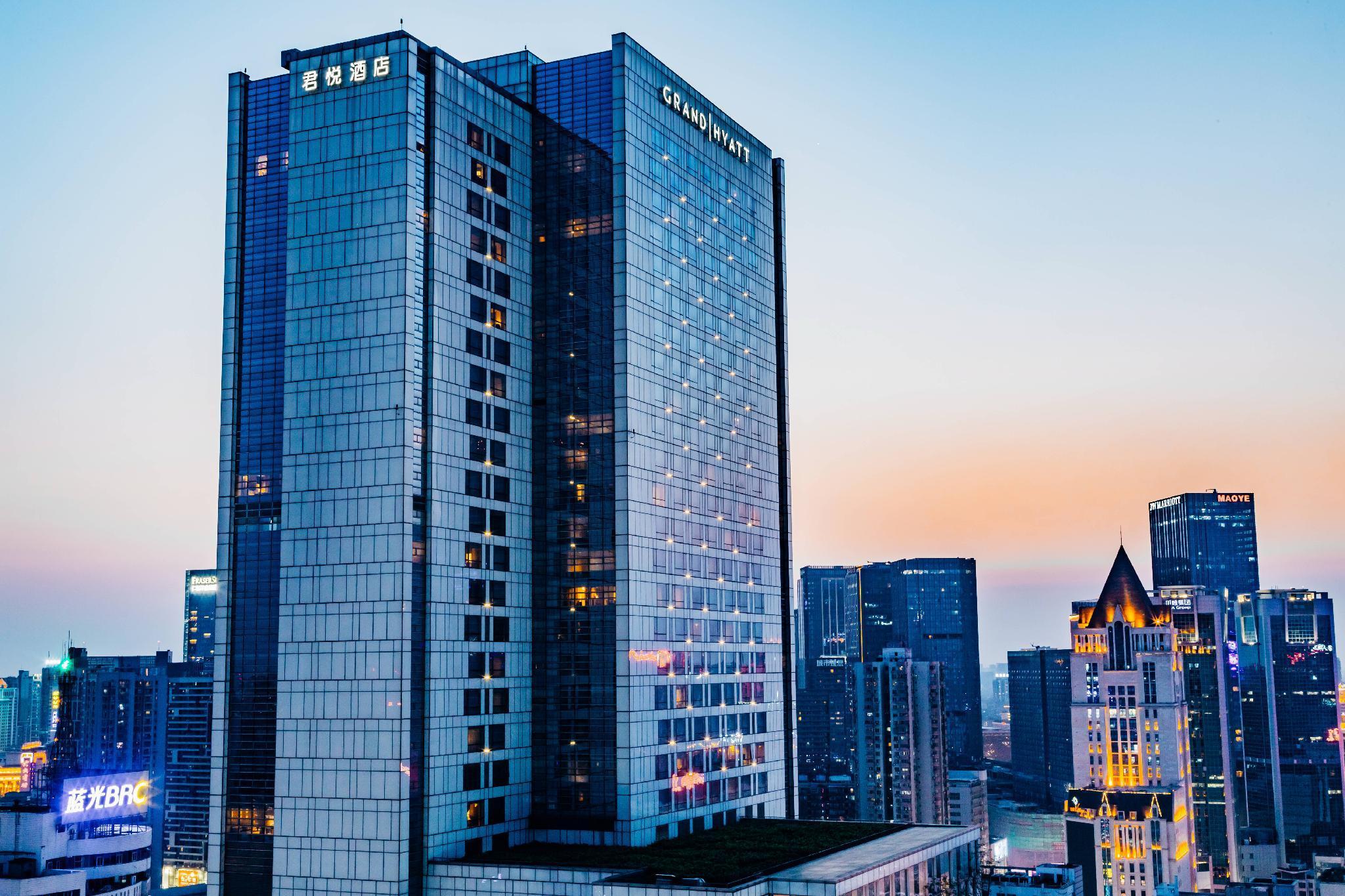 Grand Hyatt Chengdu Otel Dış mekan fotoğraf